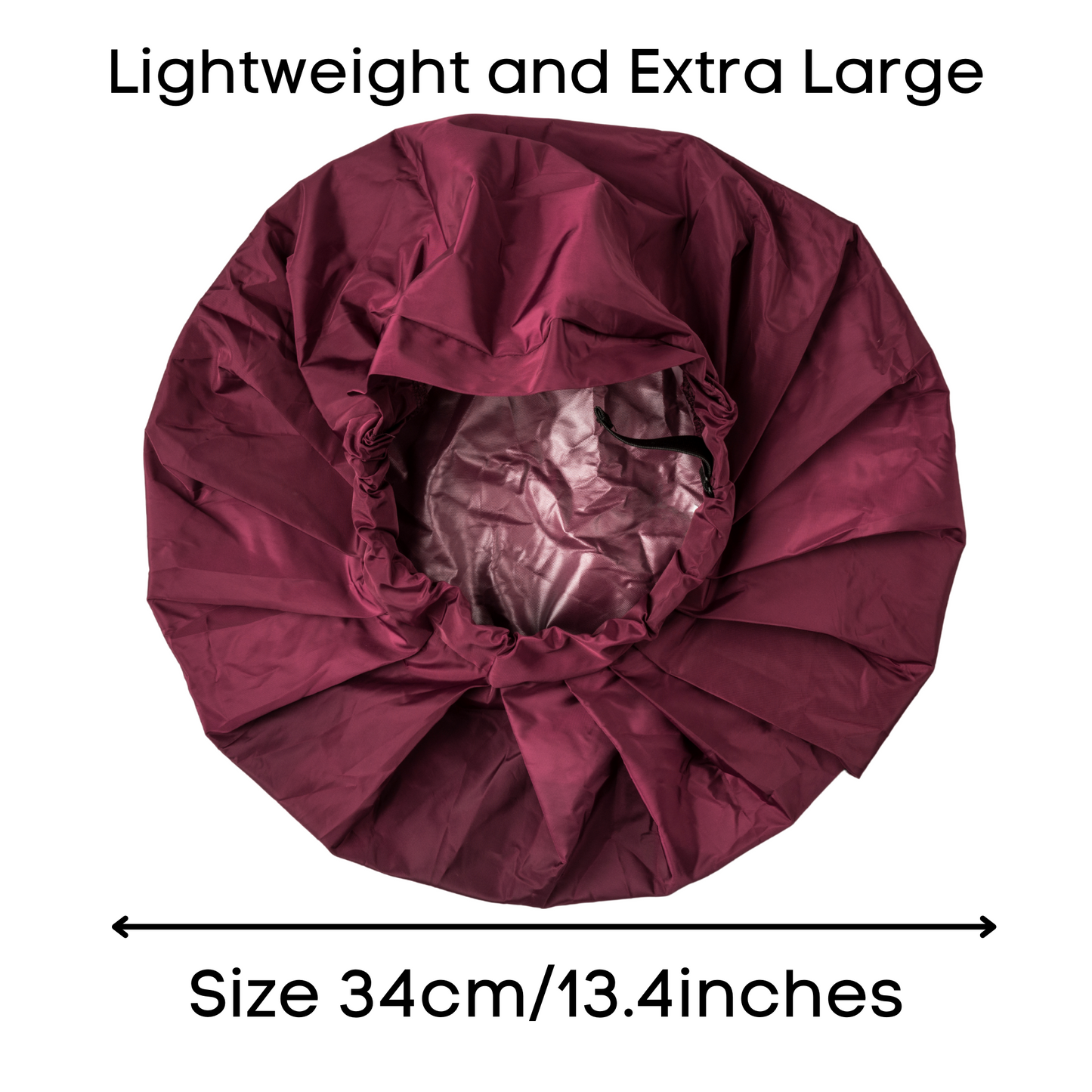 TTAT Shower Cap Extra Large Unisex - Maroon